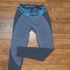 GYMSHARK logo waistband seamless legging tights. L